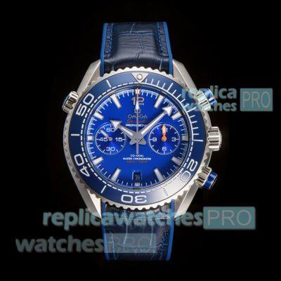 AAA Copy N1 Factory Omega Seamaster Planet Ocean 600M Blue Dial Swiss 9900 Watch 